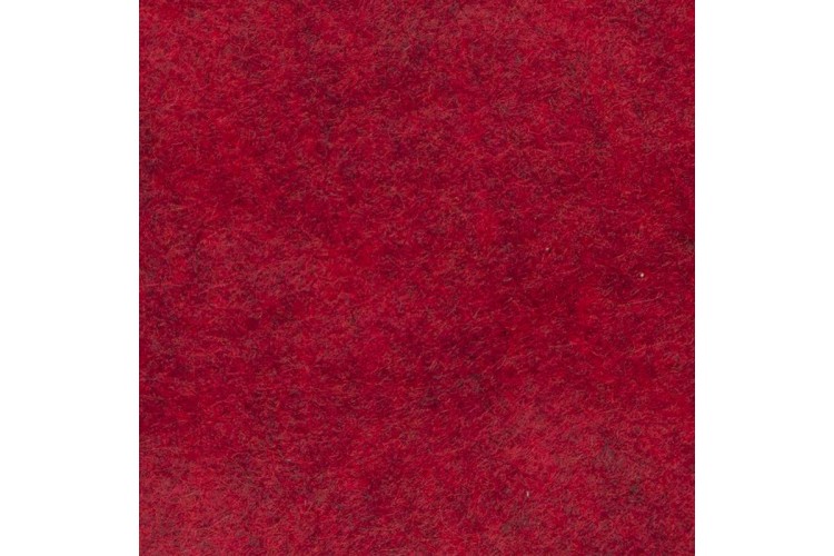 Marl Red Felt Squares 12