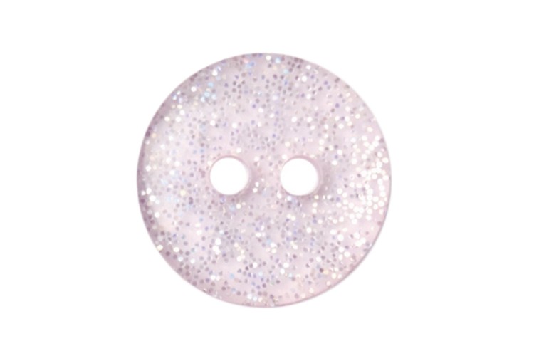 Mauve Glitter Round 13mm 2B\1913