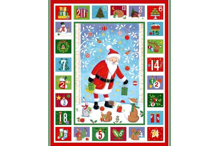 Merry Christmas Santa Advent Calendar