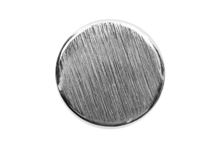 Metal Shank Silver Buttons 15mm 2B\1063