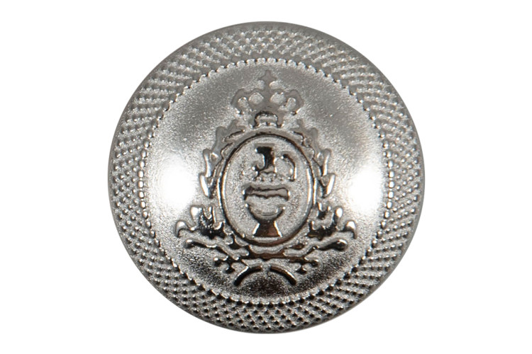 Metal Shank Silver Buttons 23mm 2B\0558