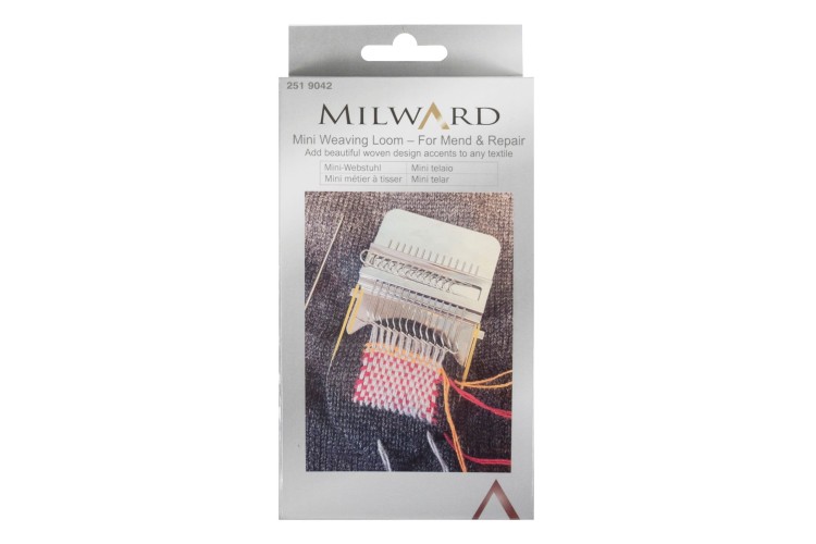 Mini Mending Weaving Loom