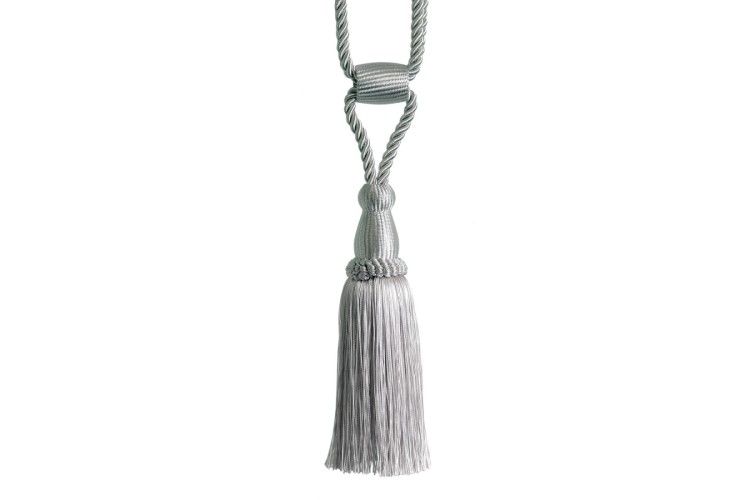 Monaco Barrel Tieback Silver
