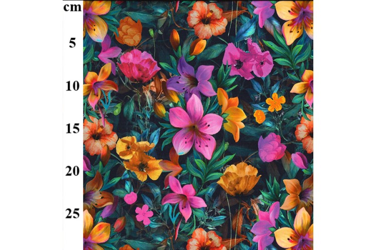 Multicolour Floral Cotton Lawn