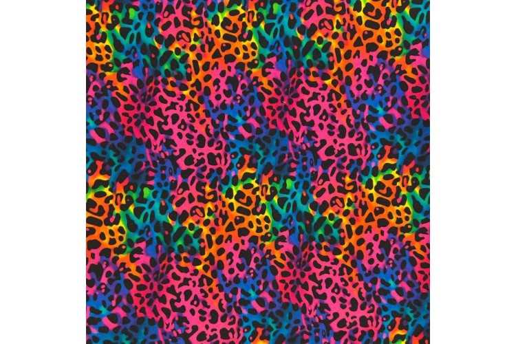 Neon Leopard Cotton