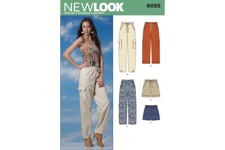 New Look 6055 Trousers, Shorts