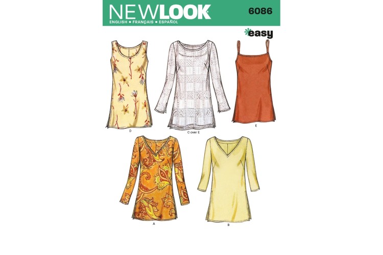 New Look 6086 Tops