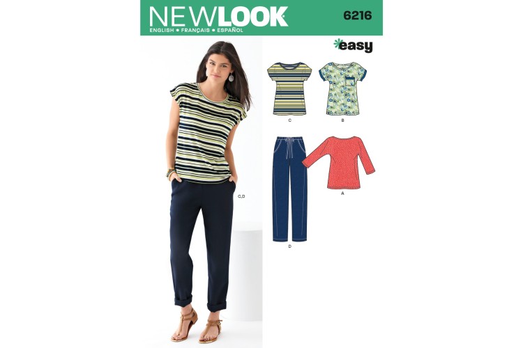 New Look 6216 Top, Trousers