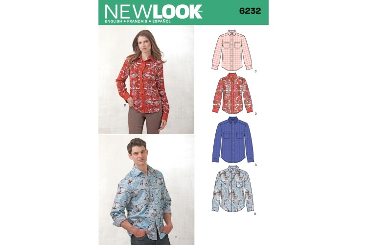 New Look 6232 Shirts