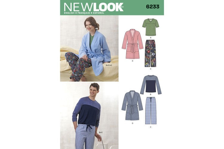 New Look 6233 Sleepwear