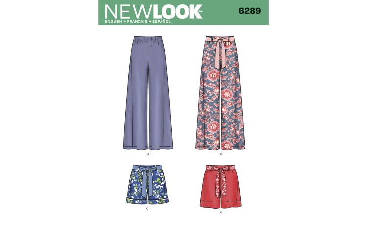 New Look 6289 Trousers , Shorts