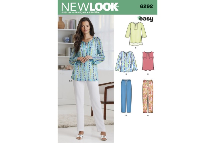 New Look 6292 Tunic, Trousers