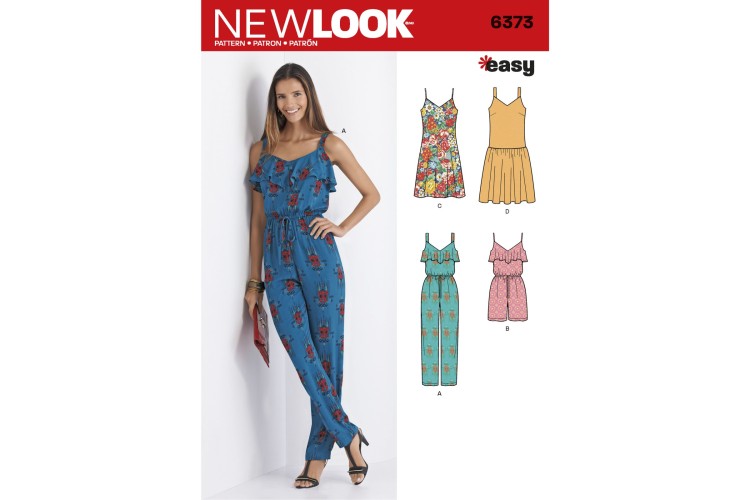 New Look 6373 Dress, Jumpsuit