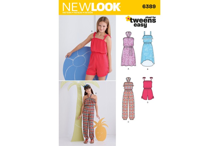 New Look 6389 Dress, Jumpsuit