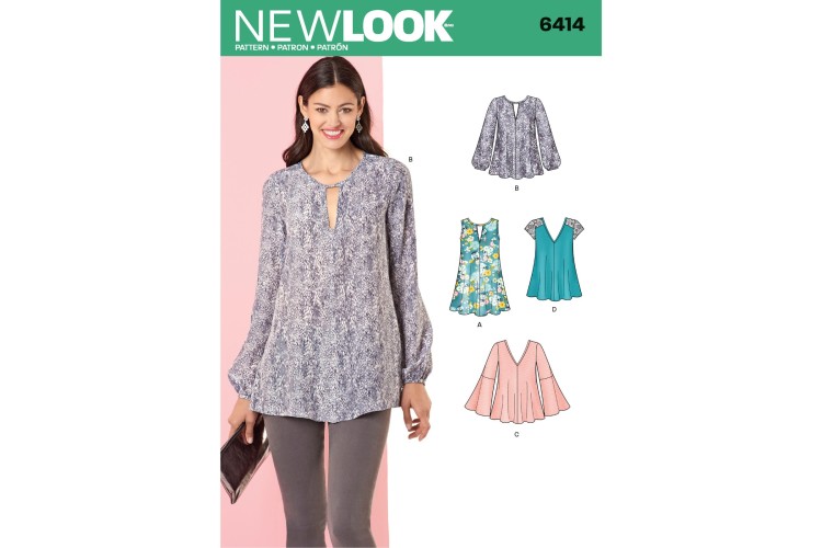 New Look 6414 Tops