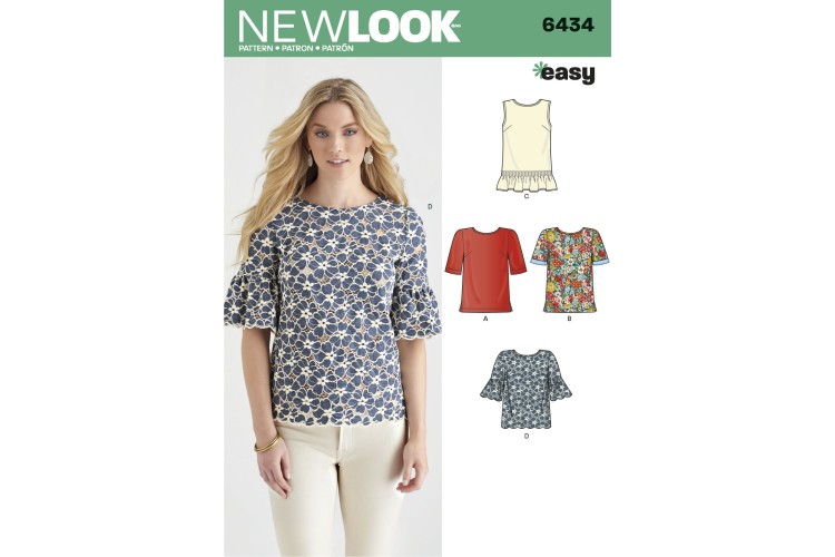 New Look 6434 Tops