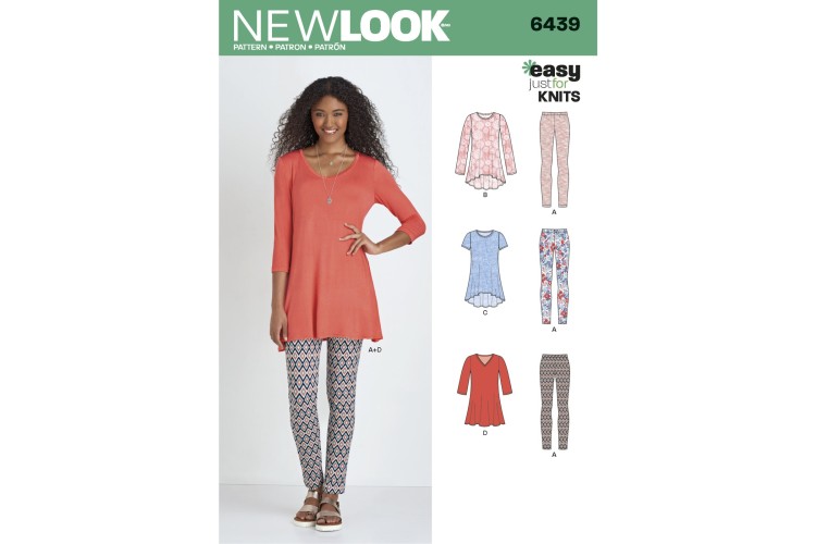 New Look 6439 Tunic, Leggings