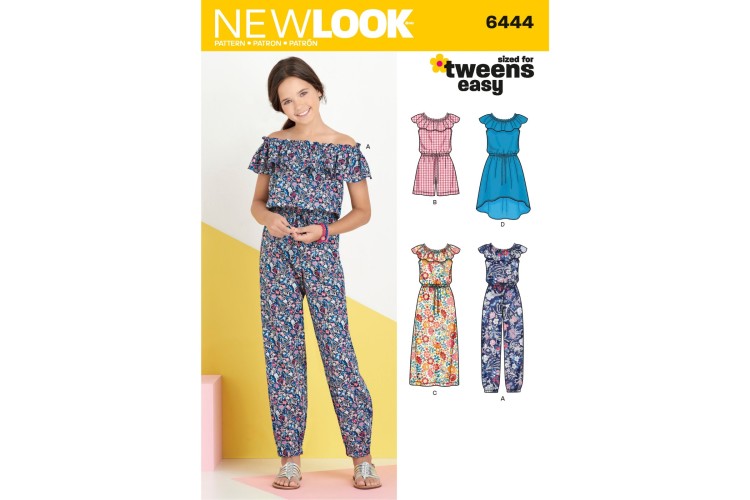 New Look 6444 Dress, Jumpsuit