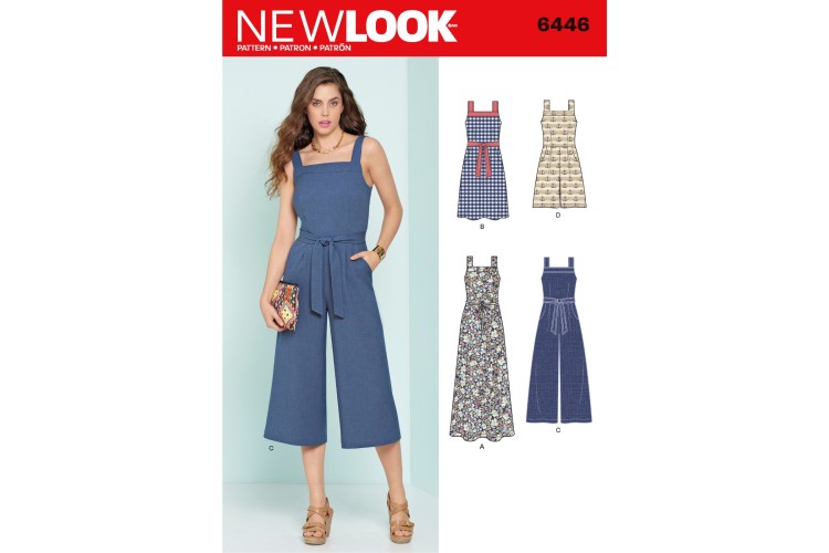 New Look 6446 Dress, Jumpsuit