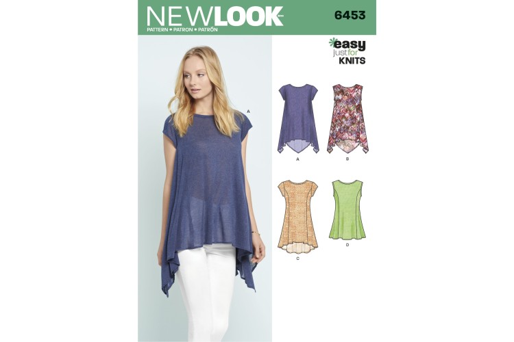 New Look 6453 Tops