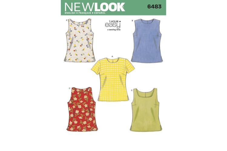 New Look 6483 Tops