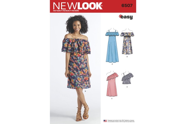 New Look 6507 Dress, Top