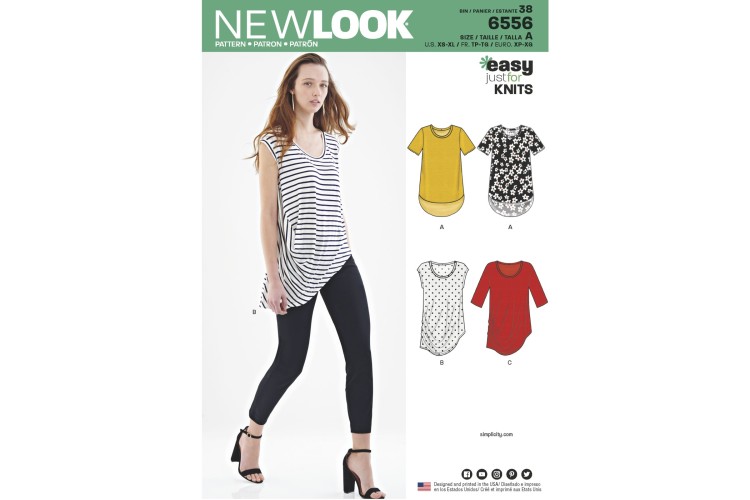 New Look 6556 Tops