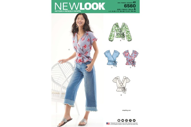 New Look 6560 Tops