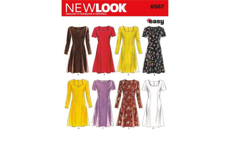 New Look 6567 Dress