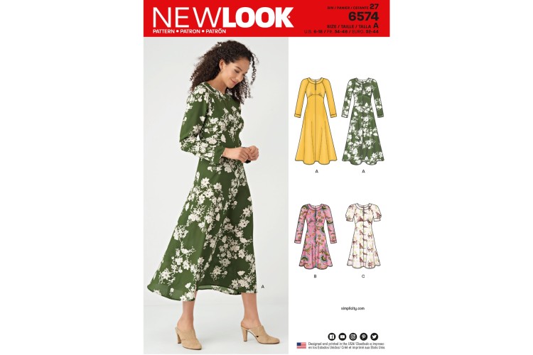 New Look 6574 Dress