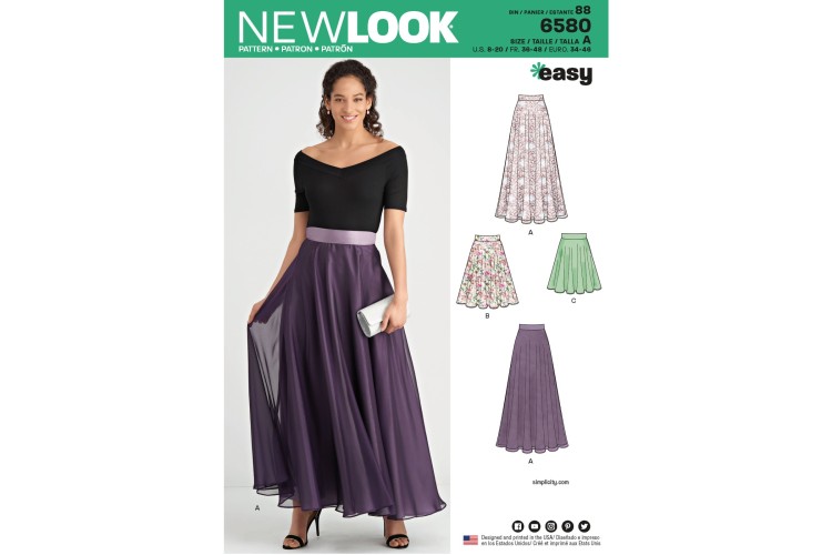 New Look 6580 Skirt