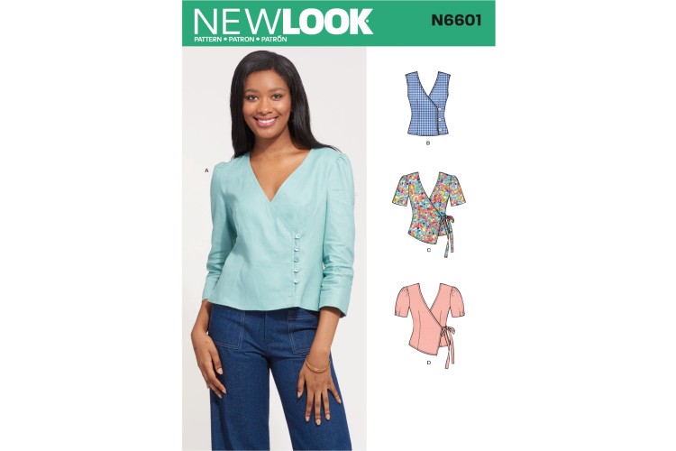 New Look 6601 Wrap Top