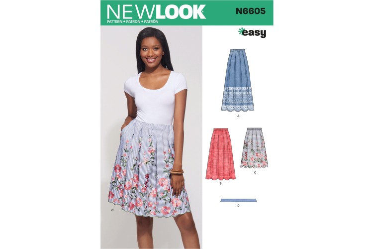 New Look 6605 Skirts