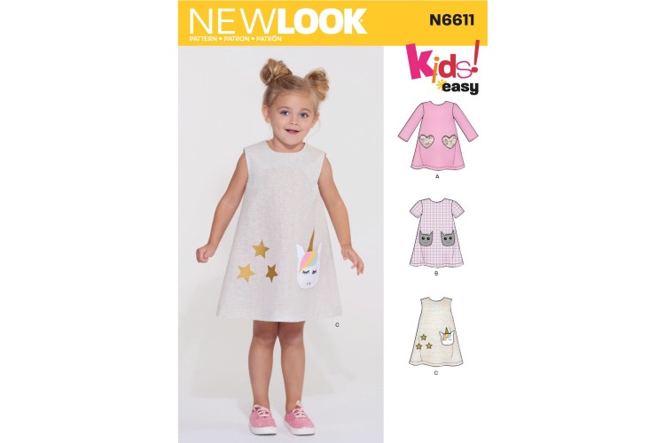 New Look 6611 Pocket Dress