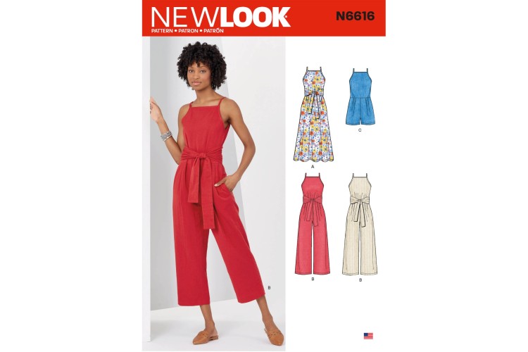 New Look 6616 Dress, Jumpsuit