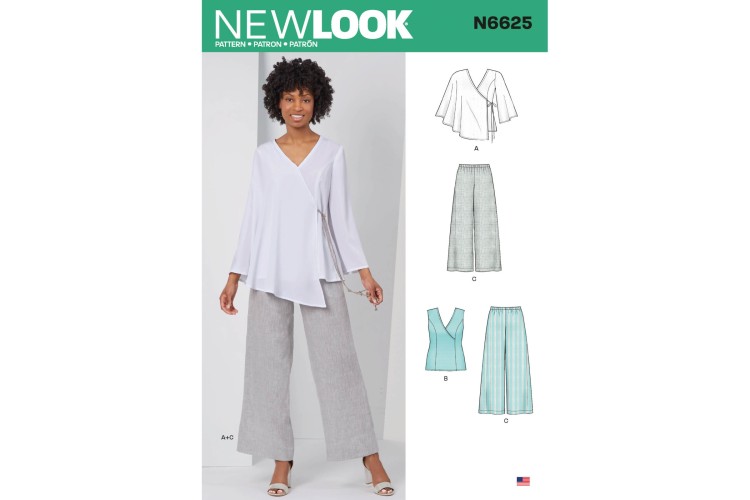 New Look 6625 Top, Trousers