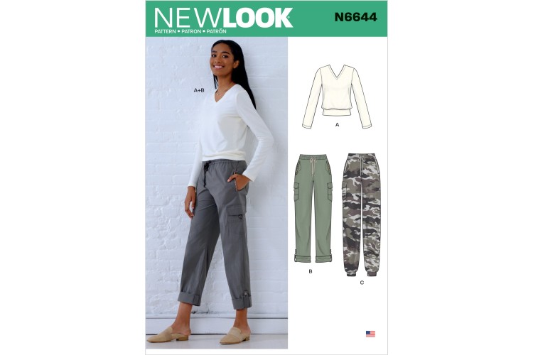 New Look 6644 Top, Trousers