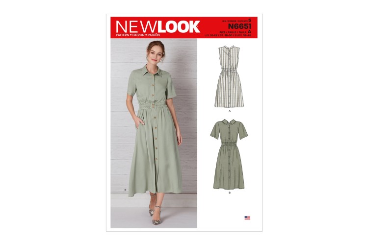 New Look 6651 Dress