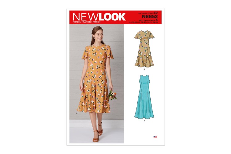 New Look 6652 Dress