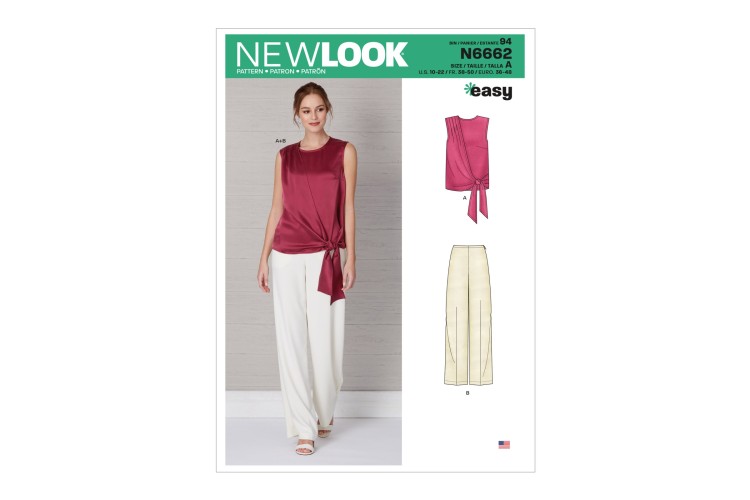 New Look 6662 Top, Trousers