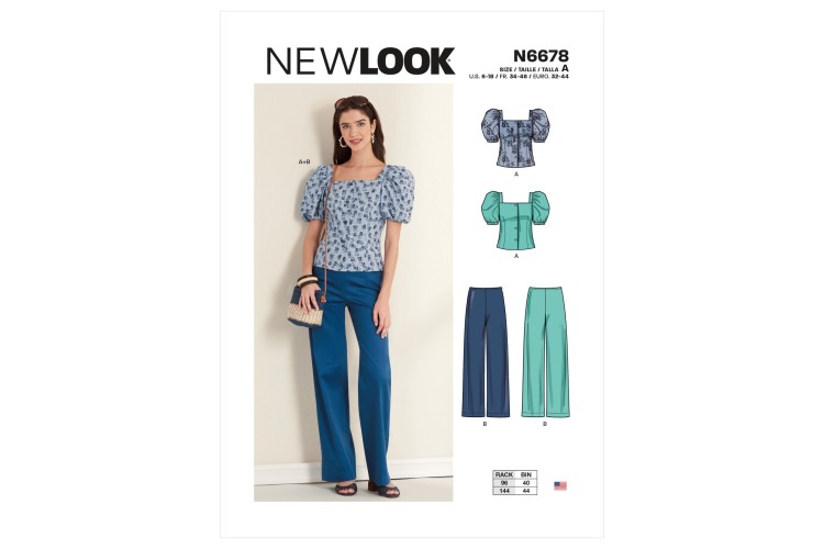 New Look 6678 Top, Trousers