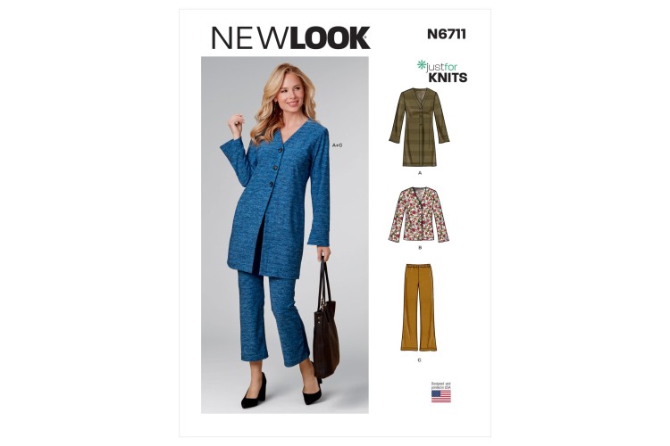 New Look 6711 Cardigan, Trousers