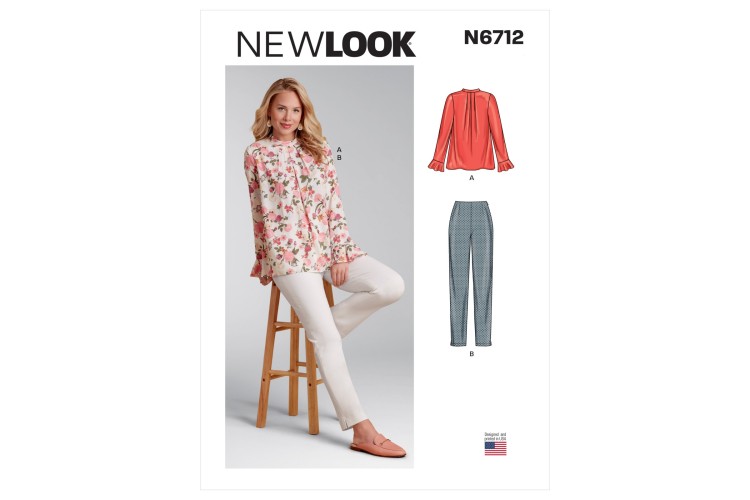 New Look 6712 Top, Trousers