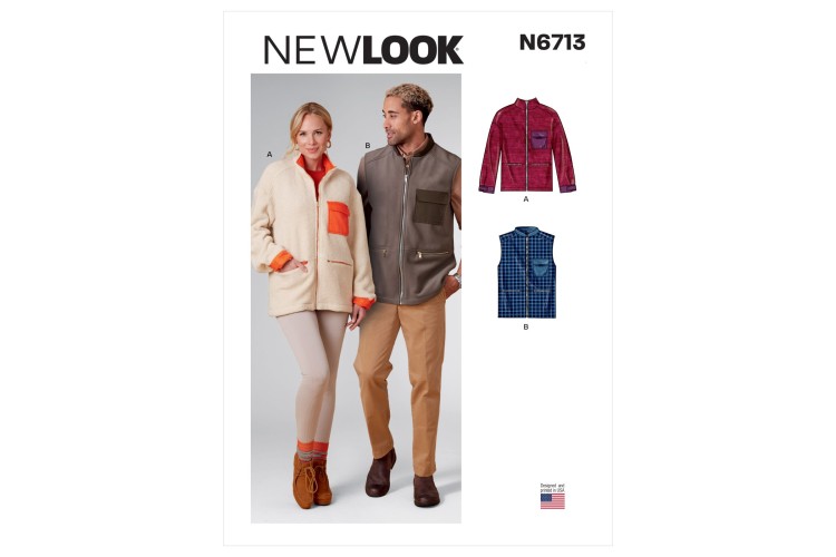 New Look 6713 Jacket, Gilet