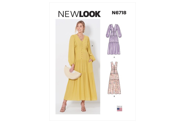 New Look 6718 Dress