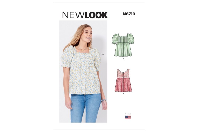 New Look 6719 Tops