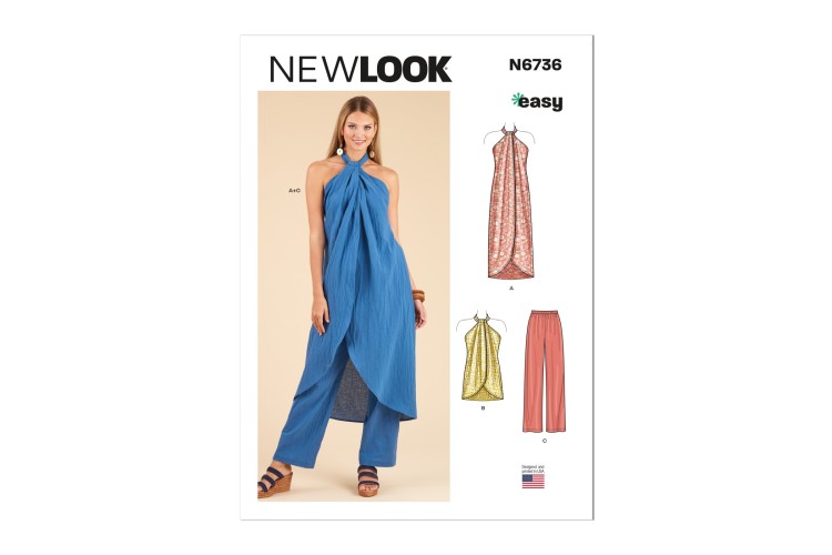 New Look 6736 Top, Trousers