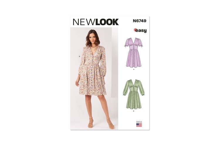 New Look 6749 Dress