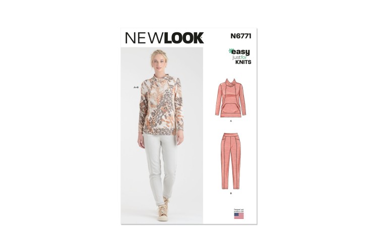 New Look 6771 Top, Trousers