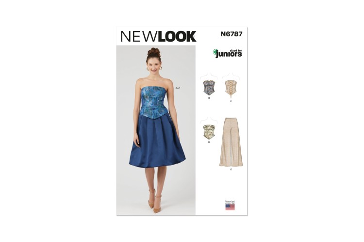 New Look 6787 Corsets, Trousers & Skirt